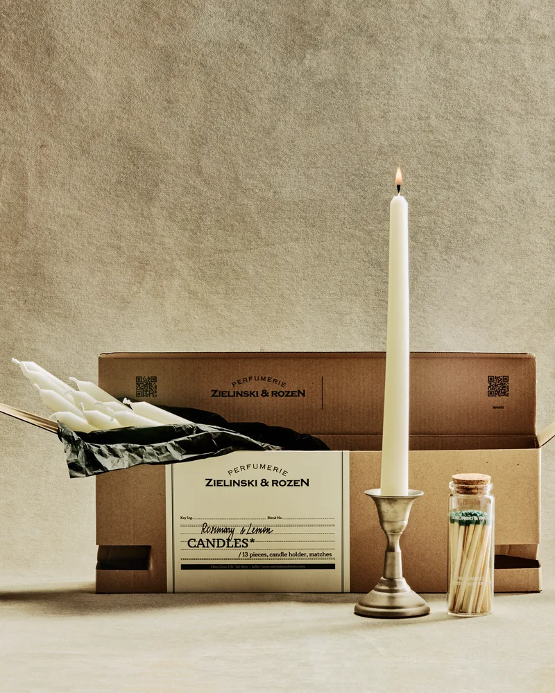 Candles set Rosemary & Lemon
